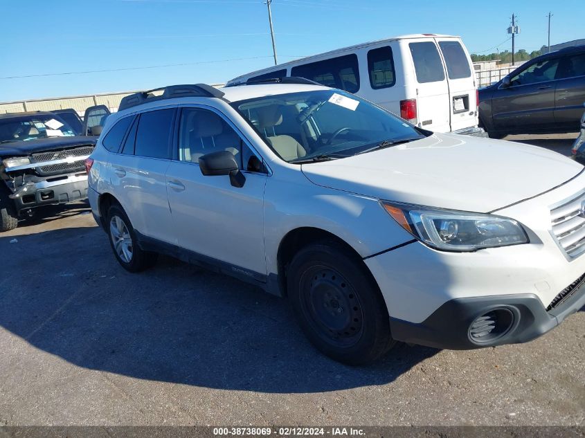 2016 SUBARU OUTBACK 2.5I