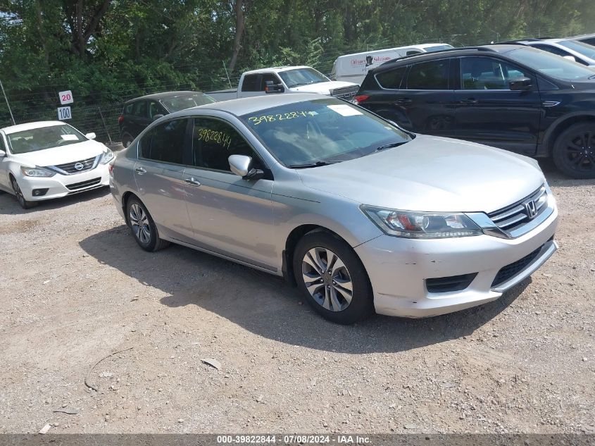 2013 HONDA ACCORD LX