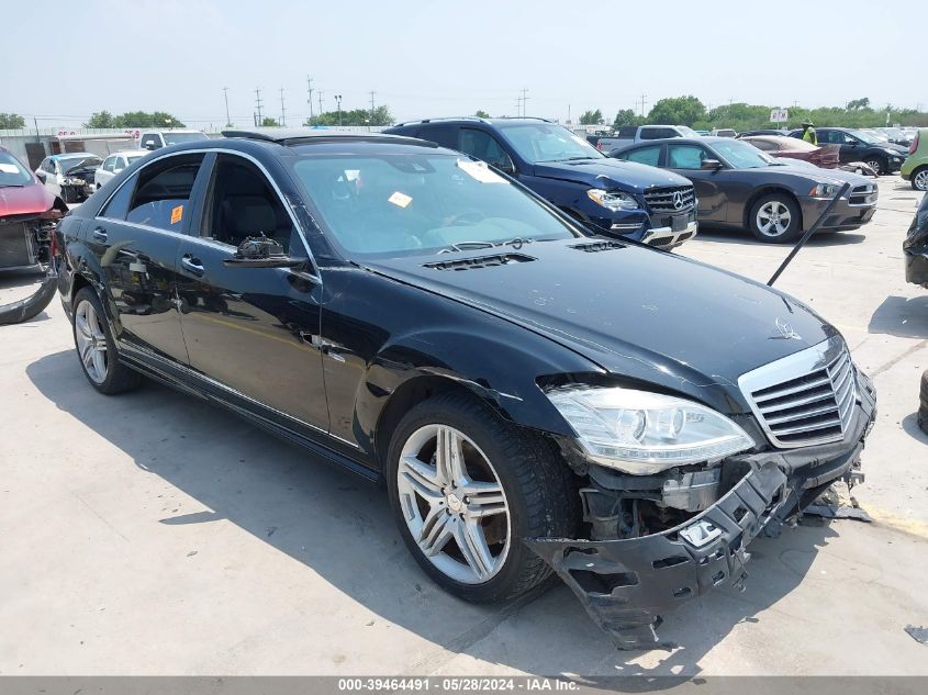 2012 MERCEDES-BENZ S 550 4MATIC