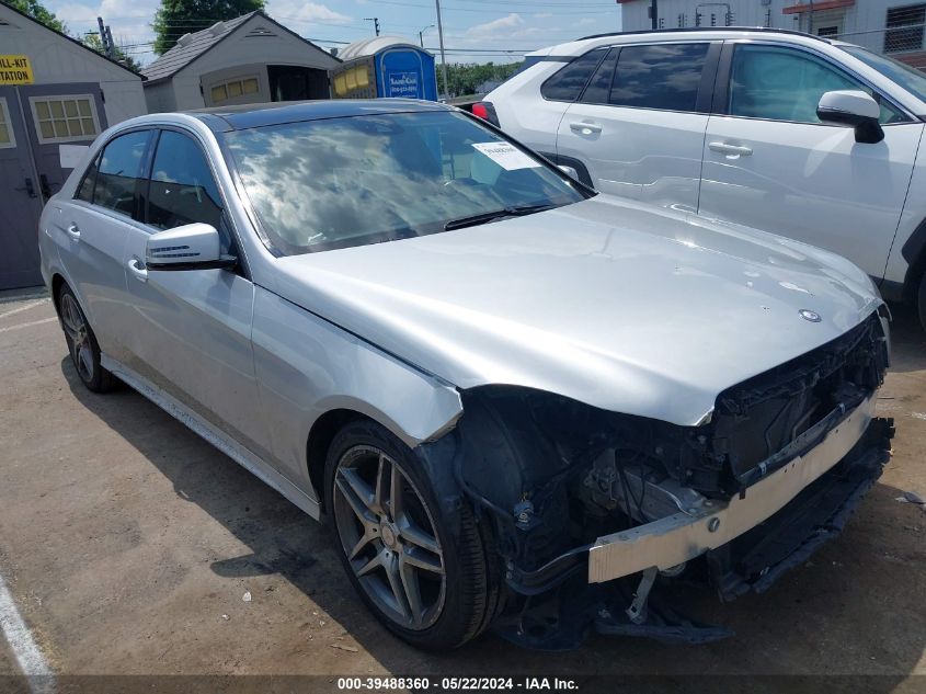 2014 MERCEDES-BENZ E 350 4MATIC