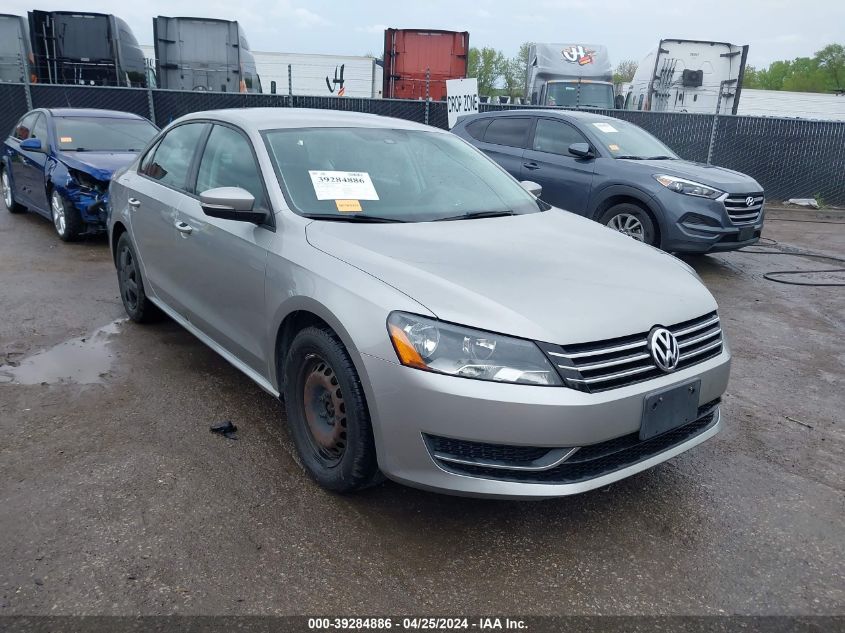 2014 VOLKSWAGEN PASSAT 1.8T S