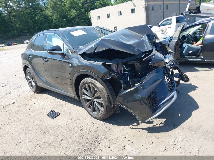 2023 LEXUS RX 350 F SPORT HANDLING