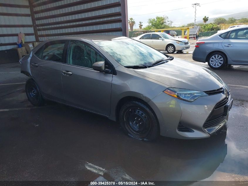 2018 TOYOTA COROLLA XLE