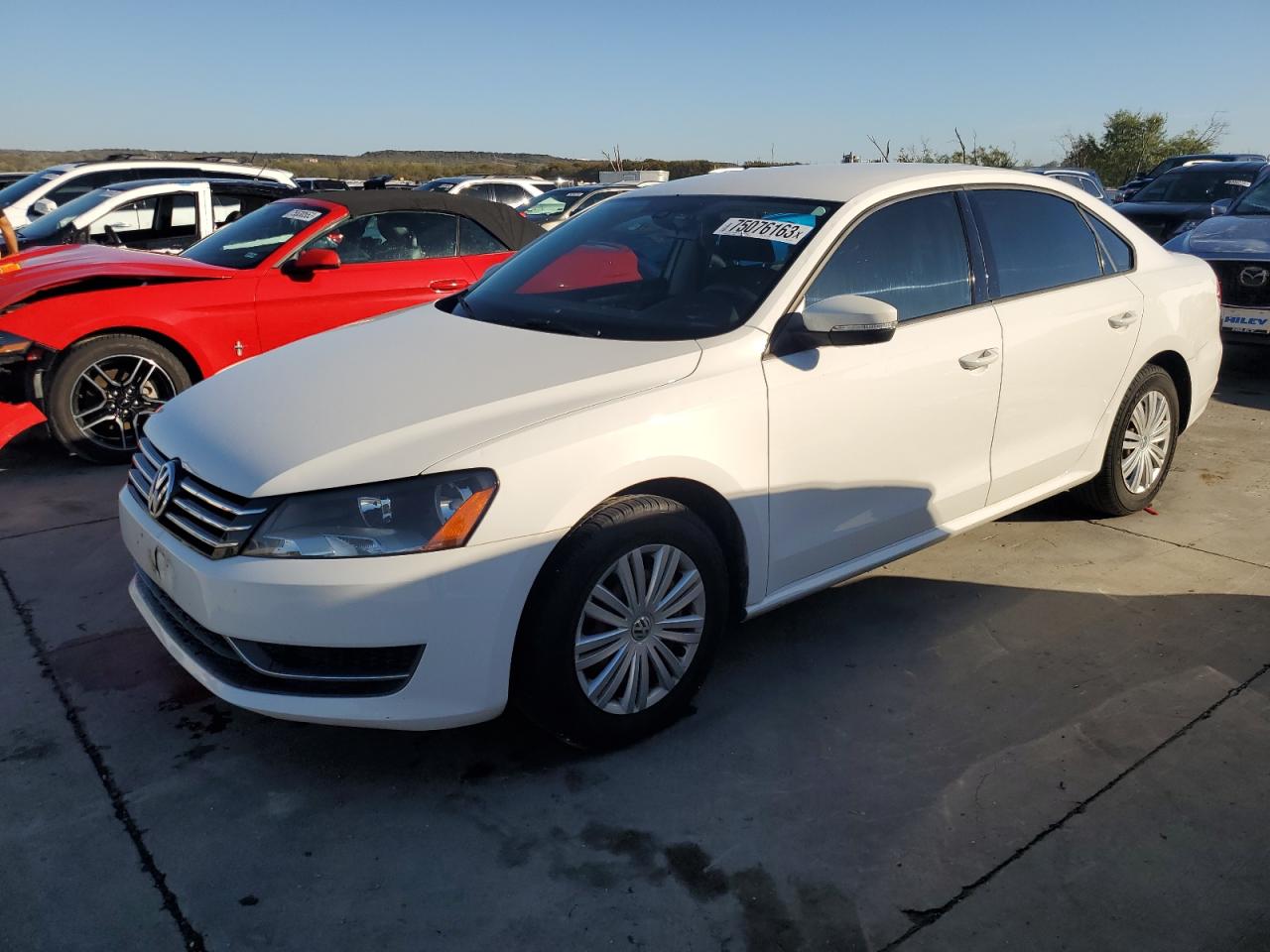 2014 VOLKSWAGEN PASSAT S