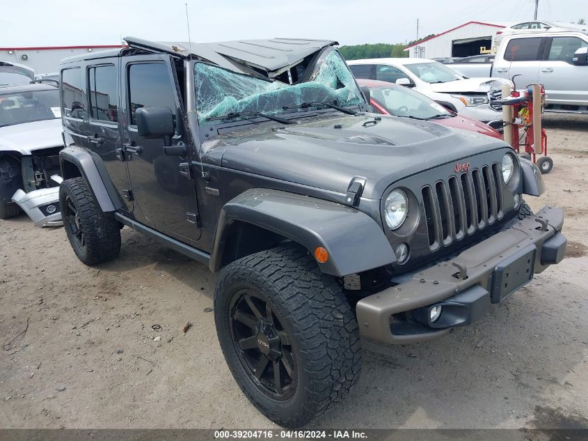 2016 JEEP WRANGLER UNLIMITED 75TH ANNIVERSARY