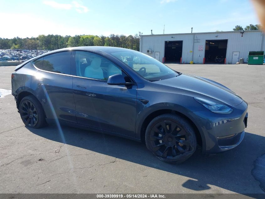 2022 TESLA MODEL Y LONG RANGE DUAL MOTOR ALL-WHEEL DRIVE