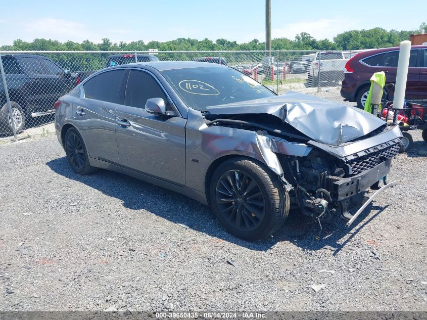 2018 INFINITI Q50 LUXE/SPORT