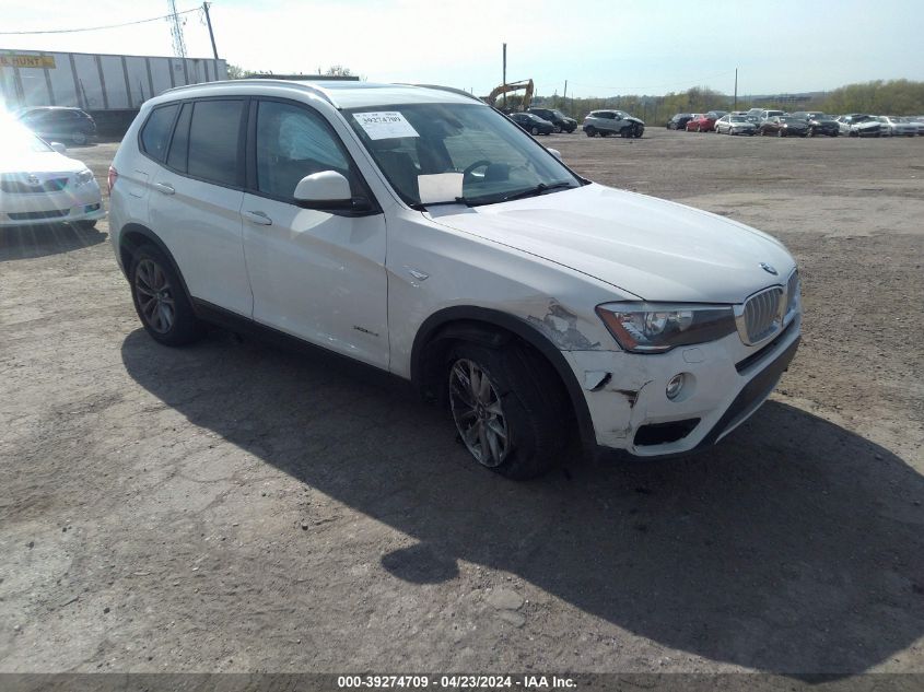 2016 BMW X3 XDRIVE28I