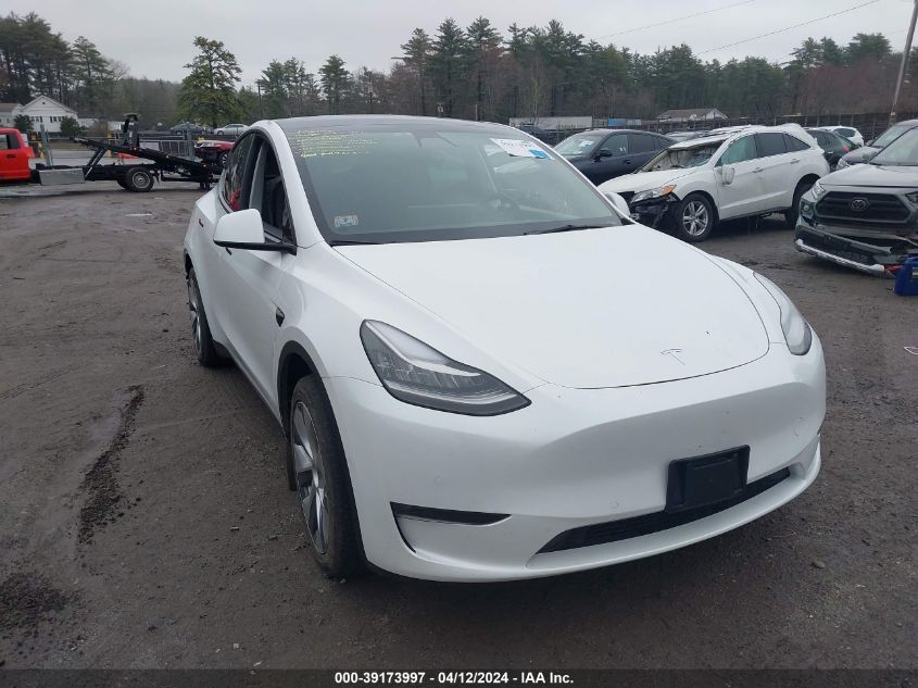 2021 TESLA MODEL Y LONG RANGE DUAL MOTOR ALL-WHEEL DRIVE