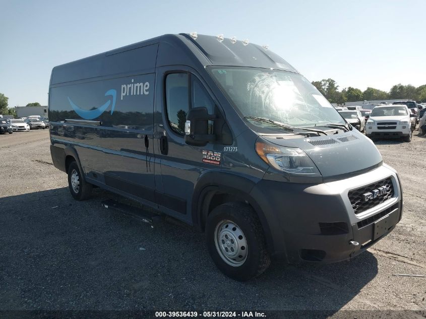 2019 RAM PROMASTER 3500 CARGO VAN HIGH ROOF 159 WB EXT