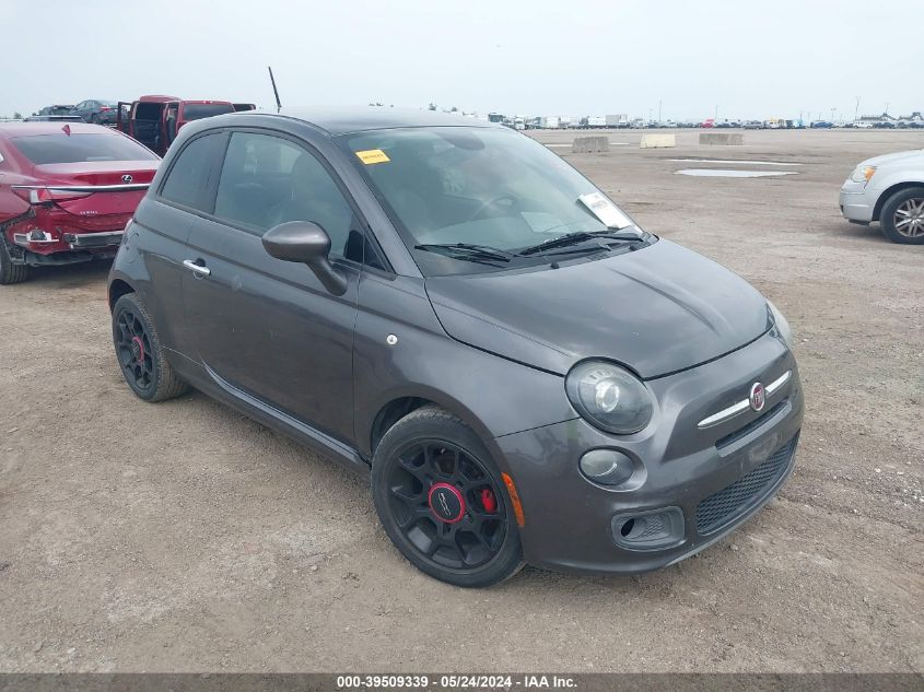 2015 FIAT 500 SPORT