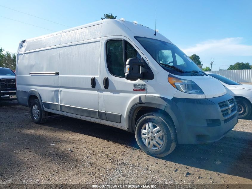 2017 RAM PROMASTER 3500 CARGO VAN HIGH ROOF 159 WB EXT