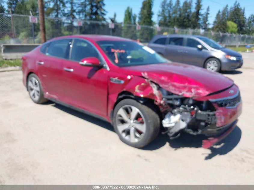 2017 KIA OPTIMA SX TURBO