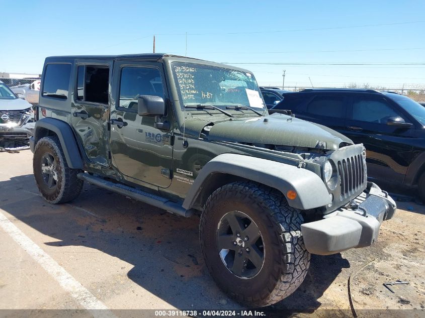 2015 JEEP WRANGLER UNLIMITED SPORT