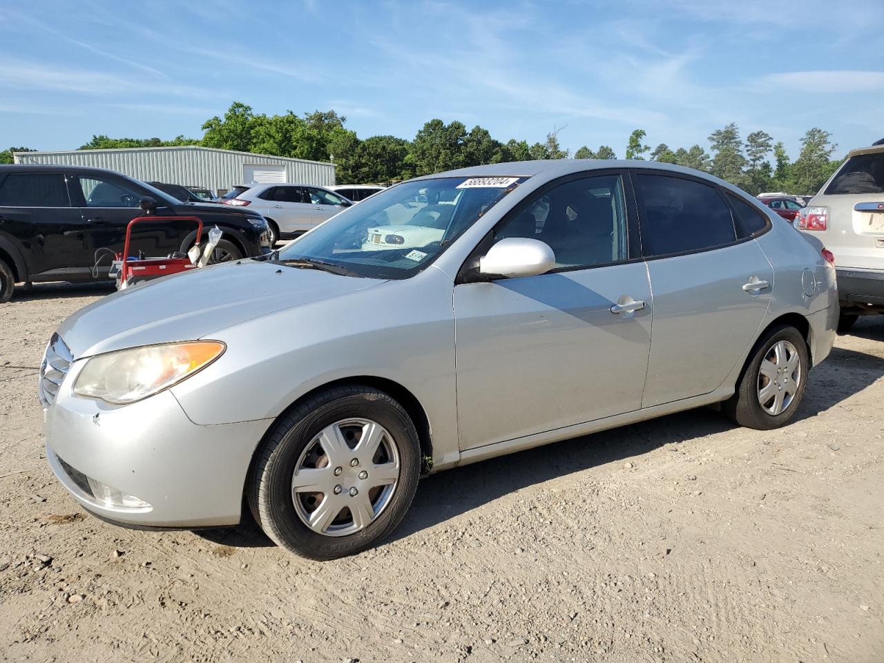 2010 HYUNDAI ELANTRA BLUE