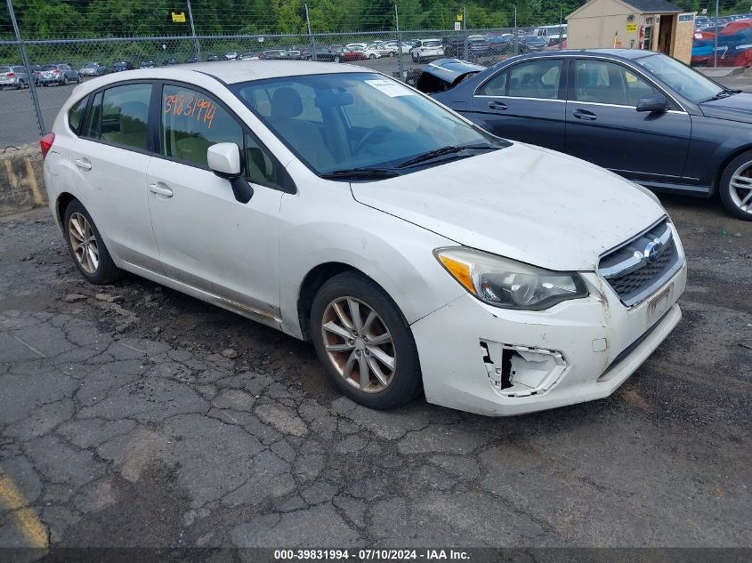 2013 SUBARU IMPREZA 2.0I PREMIUM