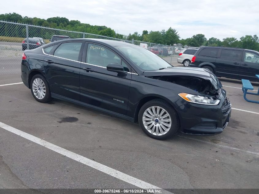 2014 FORD FUSION HYBRID S