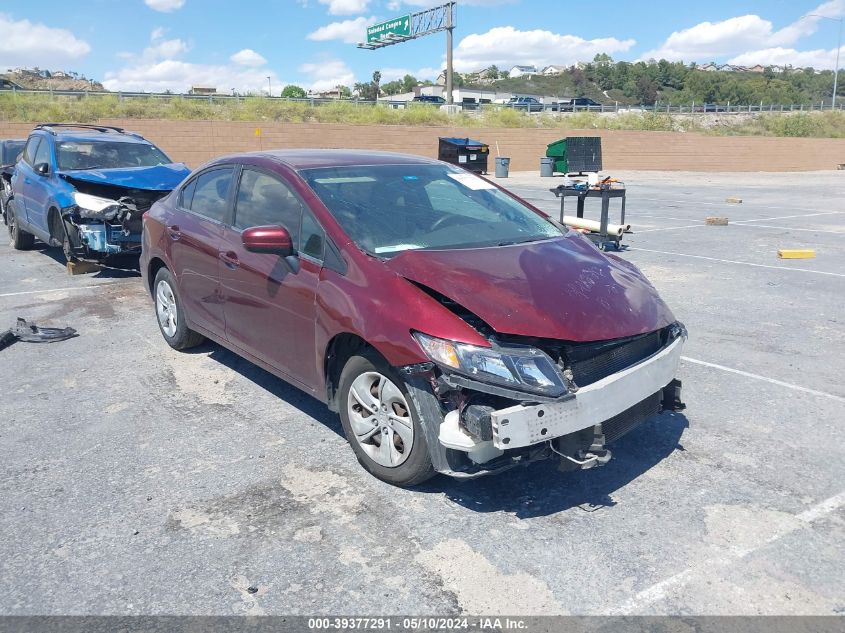 2015 HONDA CIVIC LX