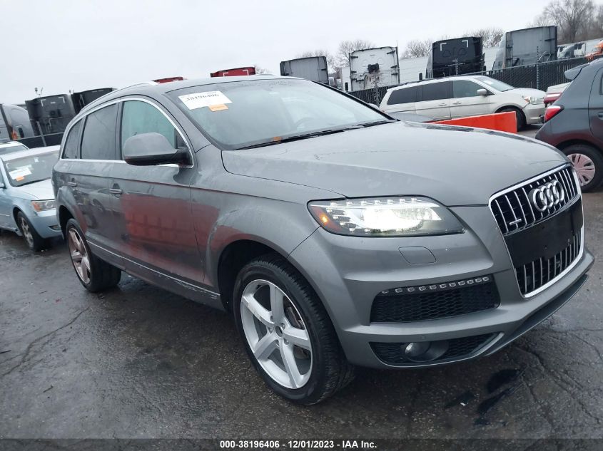 2015 AUDI Q7 3.0T S LINE PRESTIGE