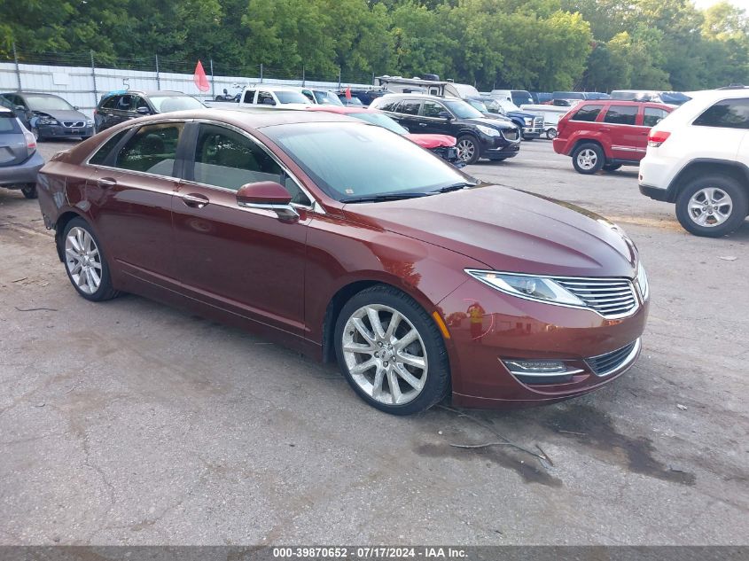 2016 LINCOLN MKZ HYBRID