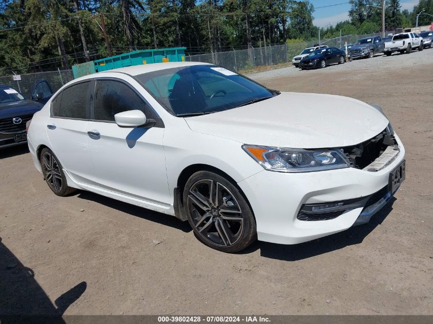 2017 HONDA ACCORD SPORT