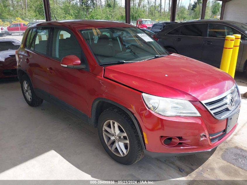 2011 VOLKSWAGEN TIGUAN S