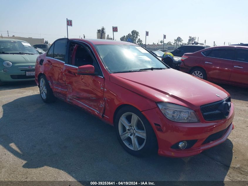 2010 MERCEDES-BENZ C 300 LUXURY 4MATIC/SPORT 4MATIC