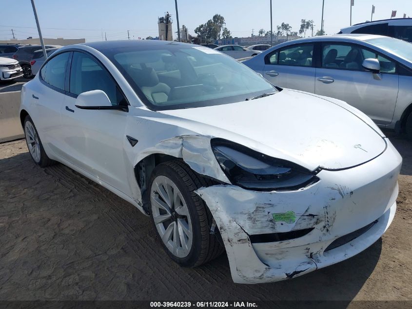 2023 TESLA MODEL 3 REAR-WHEEL DRIVE