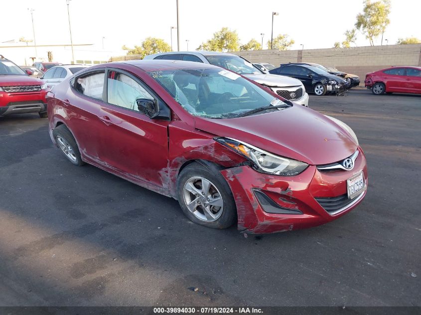 2014 HYUNDAI ELANTRA SE