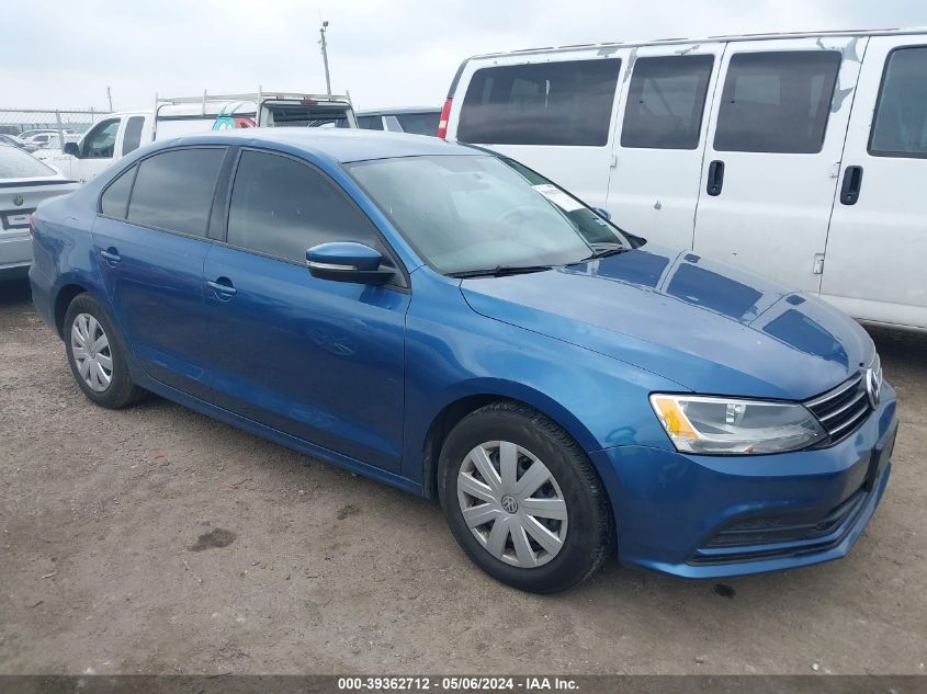 2016 VOLKSWAGEN JETTA 1.4T S