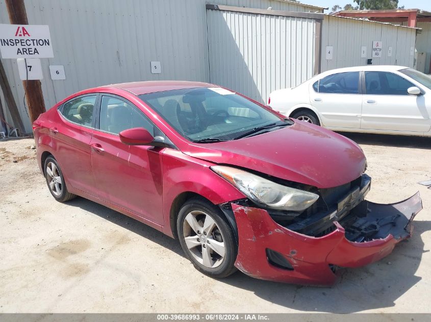 2013 HYUNDAI ELANTRA GLS