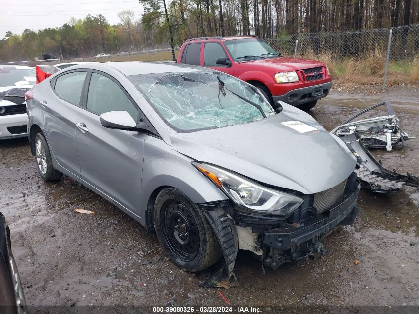 2016 HYUNDAI ELANTRA SE/SPORT/LIMITED