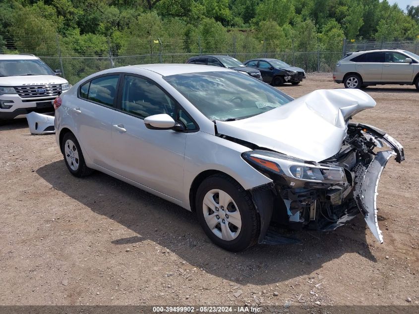 2017 KIA FORTE LX