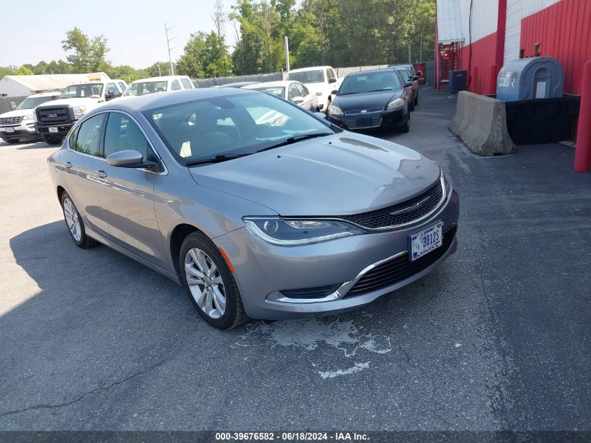 2016 CHRYSLER 200 LIMITED