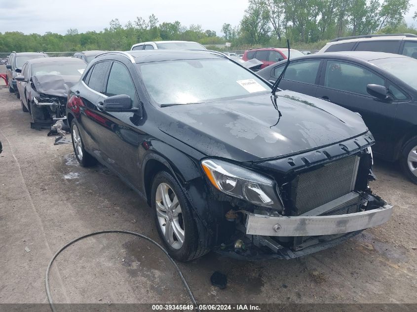 2015 MERCEDES-BENZ GLA 250 4MATIC