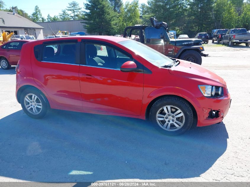 2012 CHEVROLET SONIC 2LT