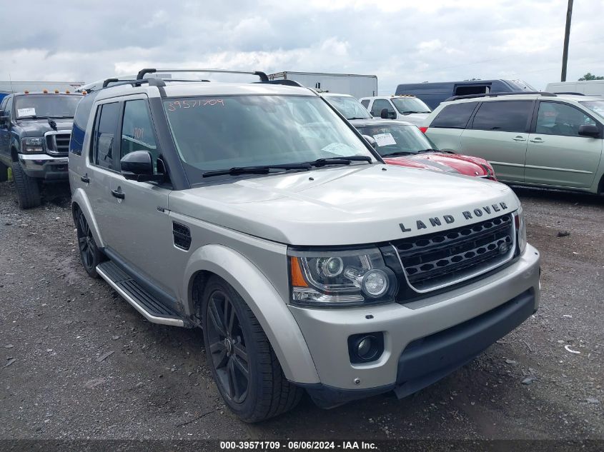 2016 LAND ROVER LR4 HSE