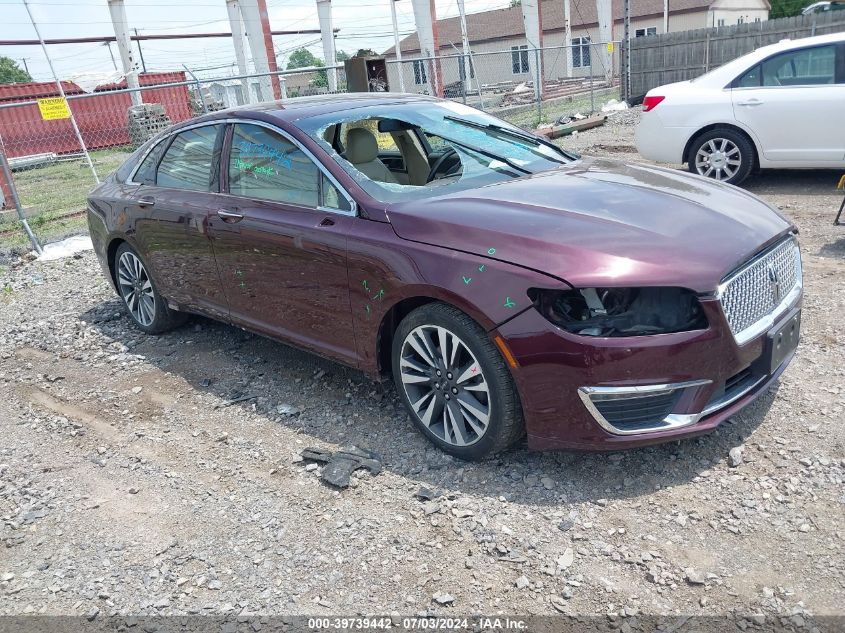 2017 LINCOLN MKZ RESERVE