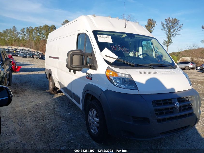 2018 RAM PROMASTER 3500 CARGO VAN HIGH ROOF 159 WB EXT