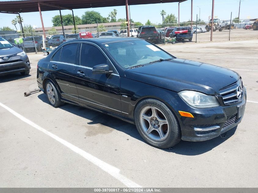 2012 MERCEDES-BENZ C 250 LUXURY/SPORT