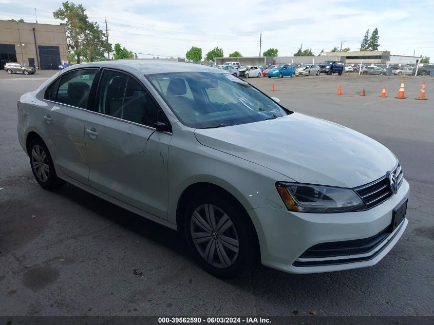 2017 VOLKSWAGEN JETTA 1.4T S