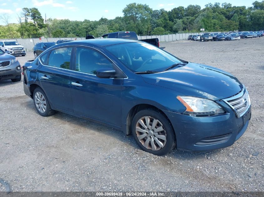 2013 NISSAN SENTRA SV