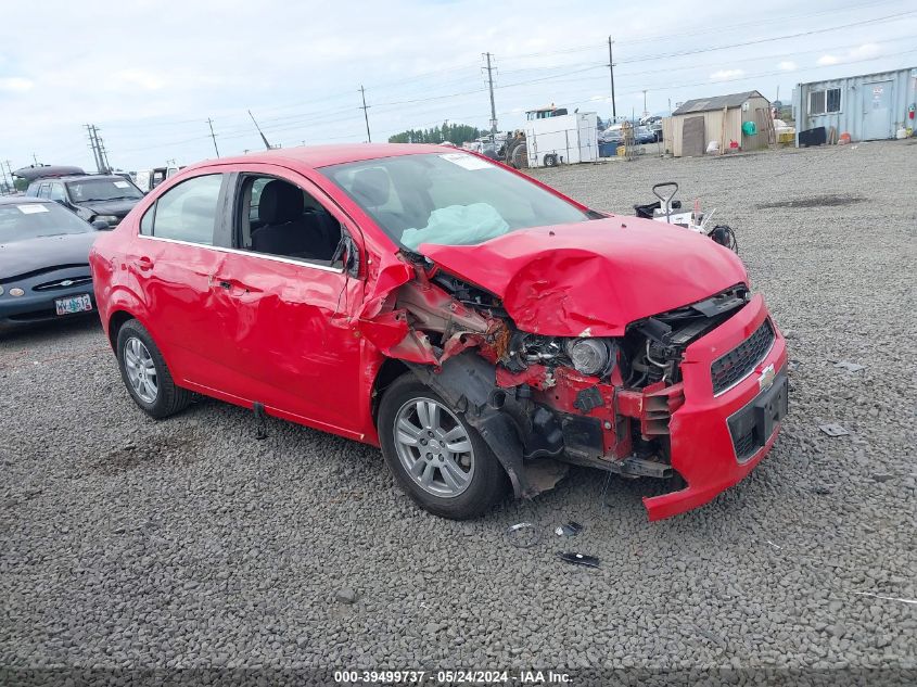 2014 CHEVROLET SONIC LT AUTO