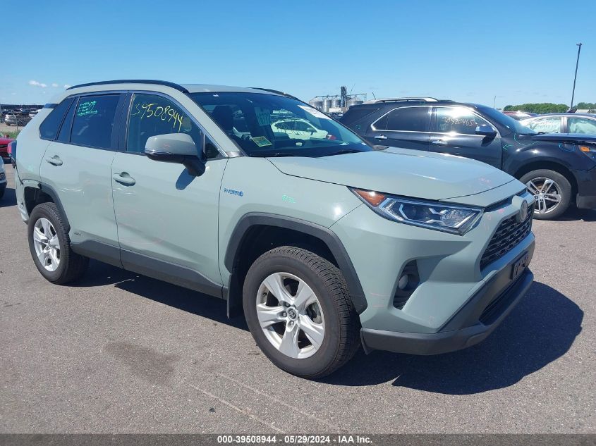 2020 TOYOTA RAV4 XLE HYBRID