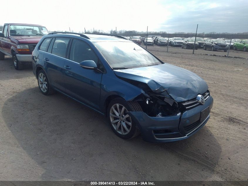 2016 VOLKSWAGEN GOLF SPORTWAGEN TSI SE 4-DOOR