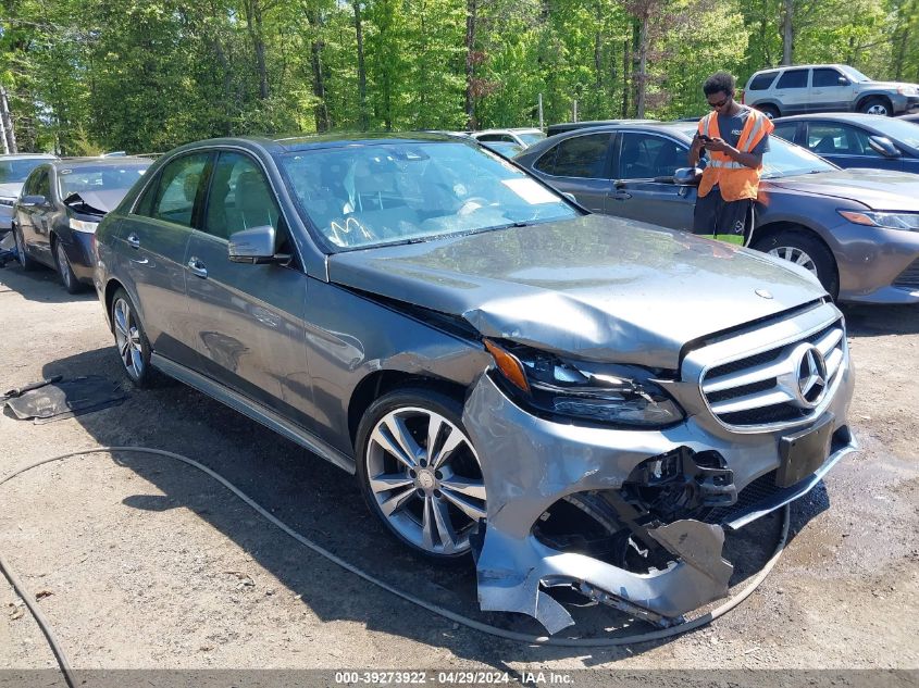 2016 MERCEDES-BENZ E 350 4MATIC