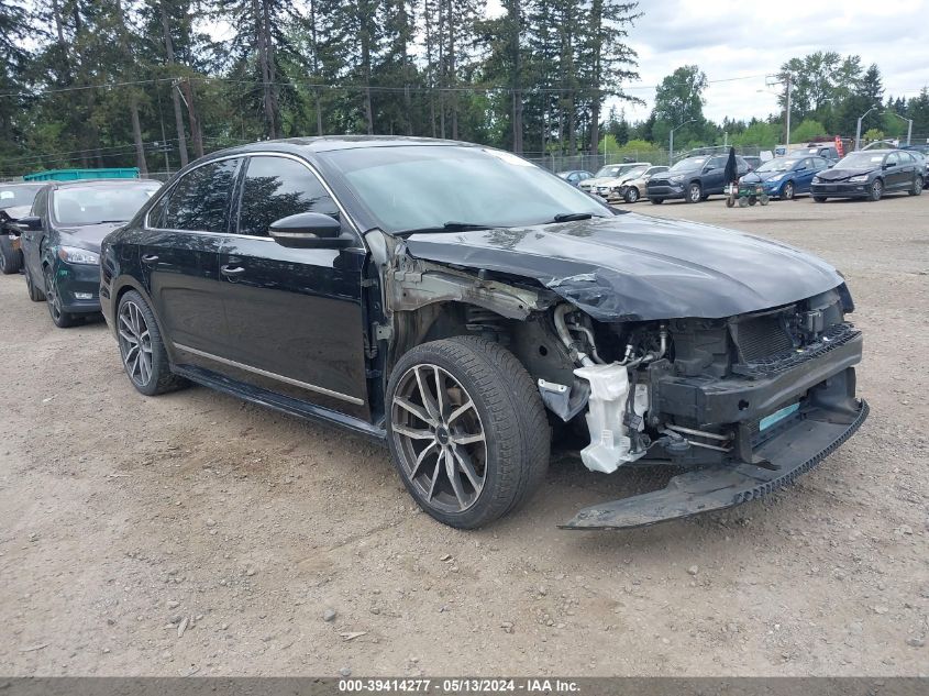 2017 VOLKSWAGEN PASSAT 1.8T R-LINE