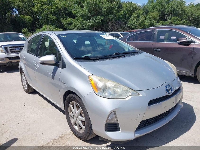 2012 TOYOTA PRIUS C THREE