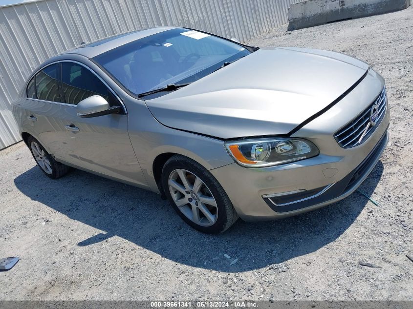 2016 VOLVO S60 T5 DRIVE-E PREMIER