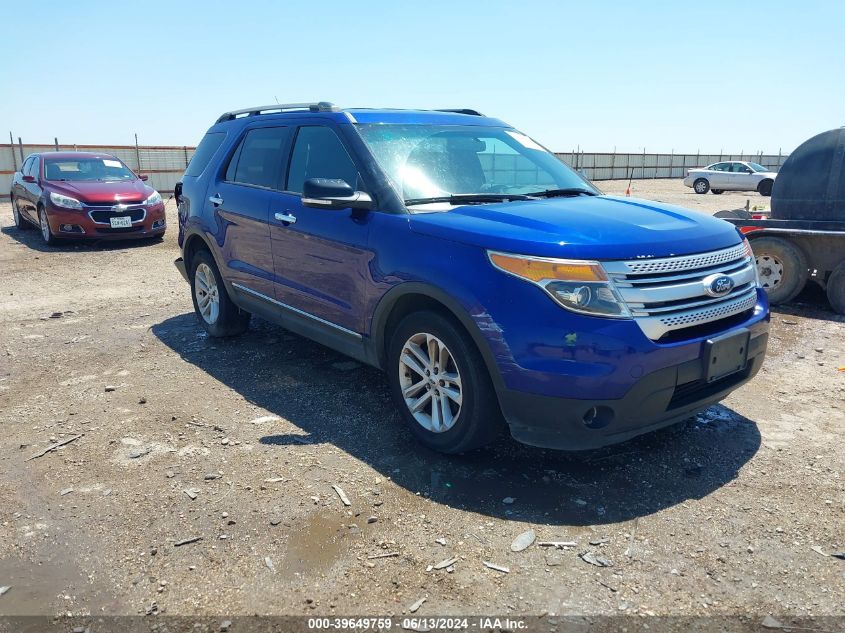 2013 FORD EXPLORER XLT